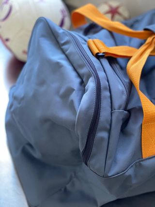 BOLSA DEPORTE GRIS/MOSTAZA NUEVA