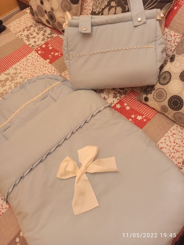 saco silla + bolso a juego