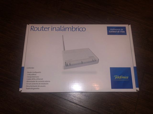 Router Inalámbrico XAVI 7968 de telefónica