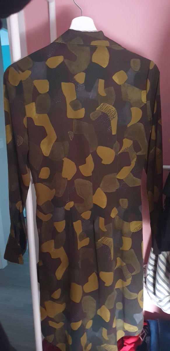 vestido camisero mango