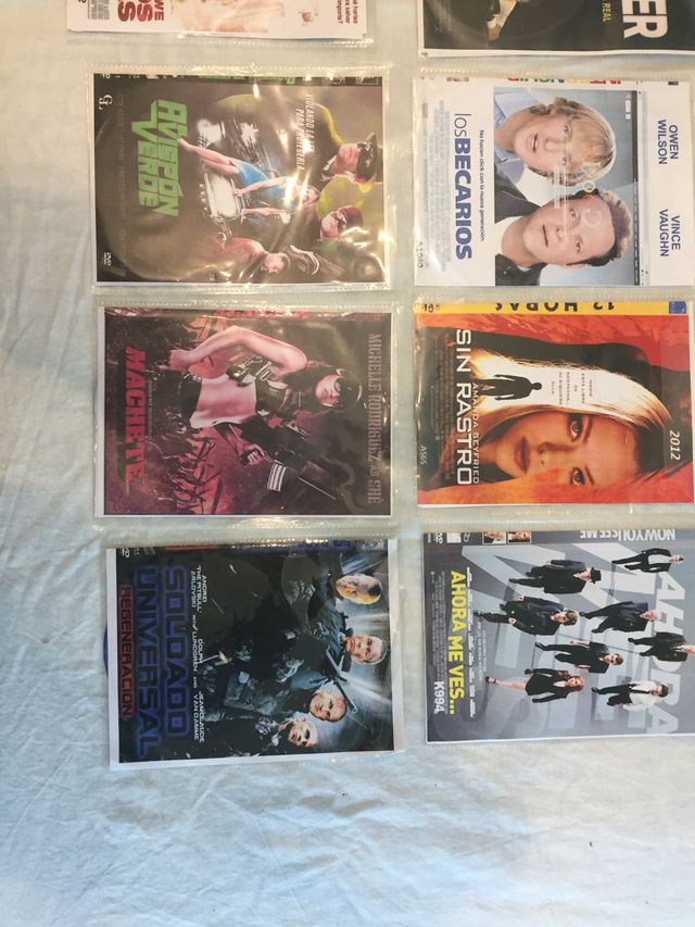 Películas dvd 8 películas - 5 euros