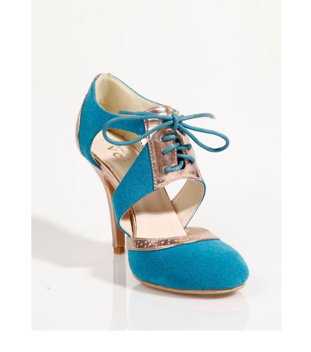 Zapatos botines de tacon símil piel