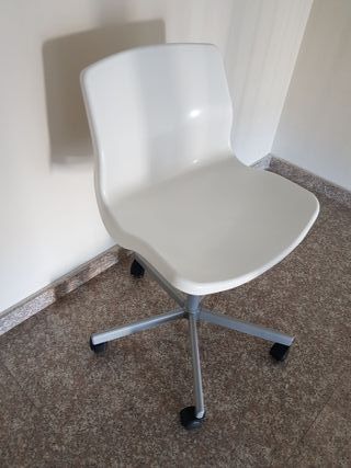 silla de escritorio rosa pastel con borde blanco ikea silla de escritorio rosa pastel con borde blanco ikea