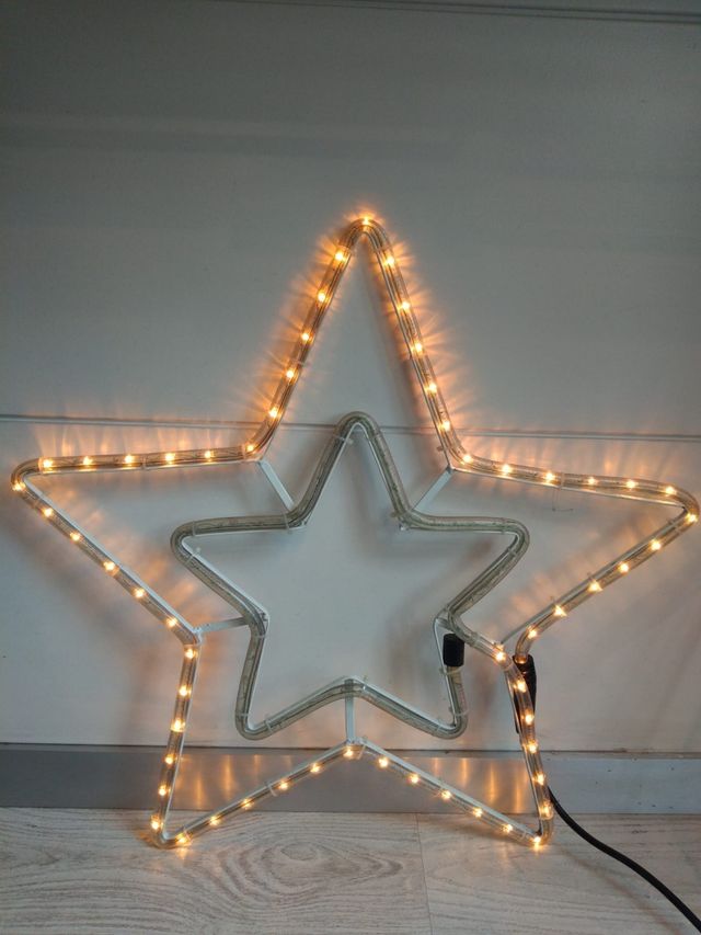 Adorno de navidad 2 Estrellas Luminosas