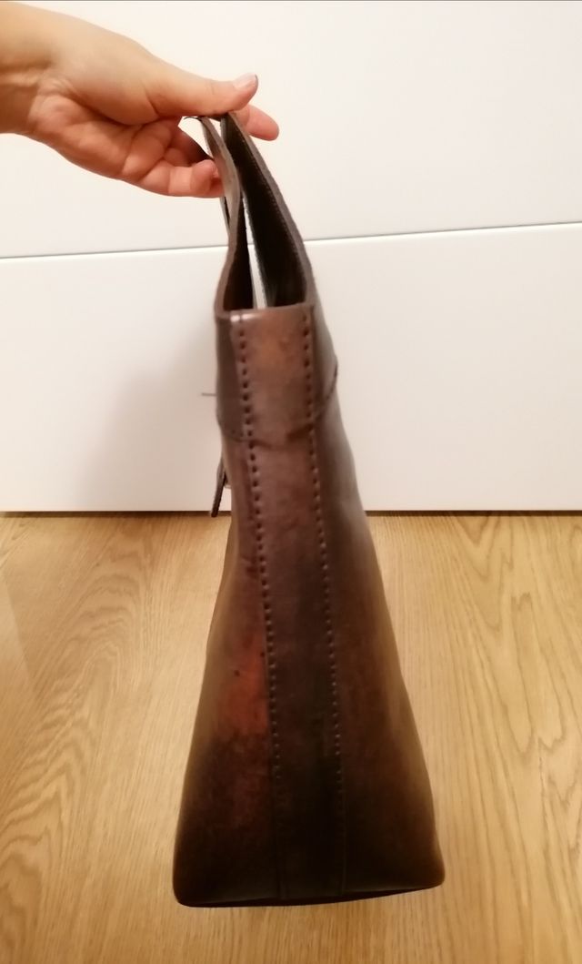 Bolso mano piel nuevo