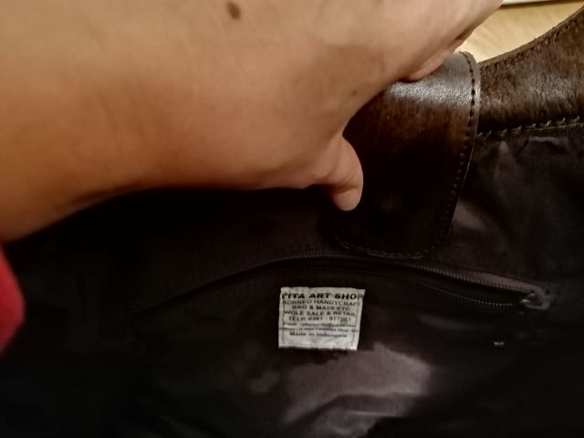 Bolso mano piel nuevo