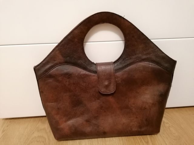 Bolso mano piel nuevo