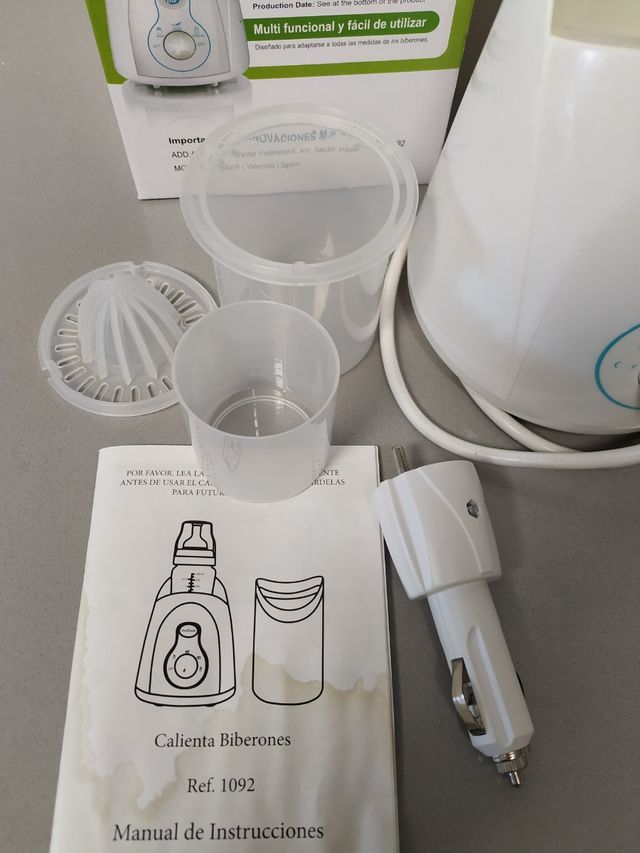 Esterilizador calienta biberones exprimidor
