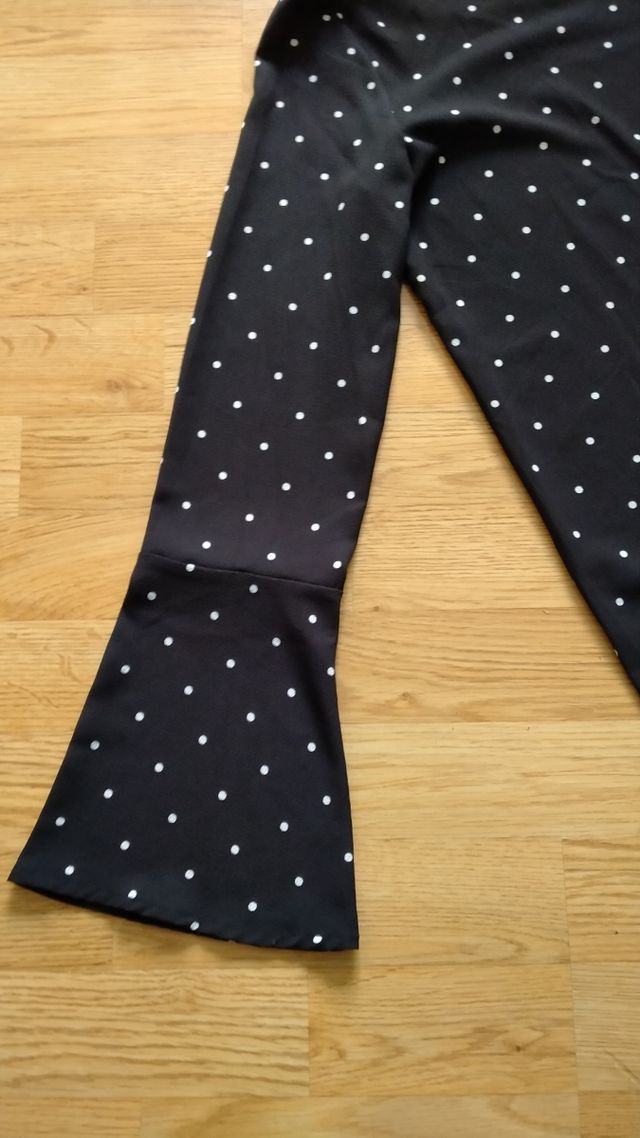 vestido fluido corto talla M