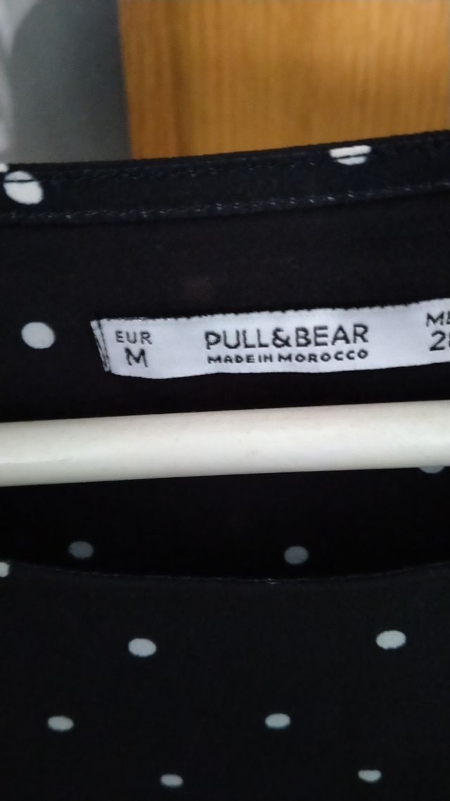 vestido fluido corto talla M