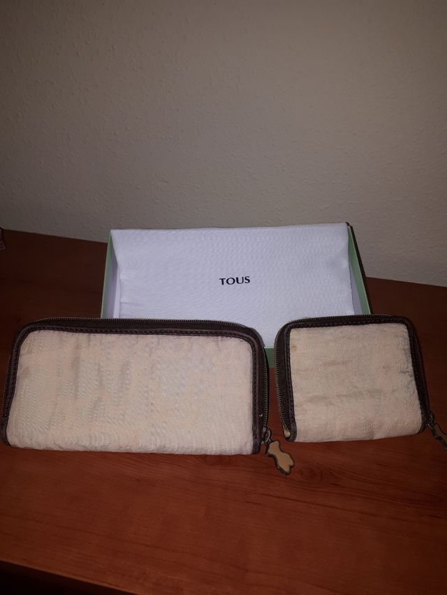 REBAJADO. CARTERA Y MONEDERO TOUS