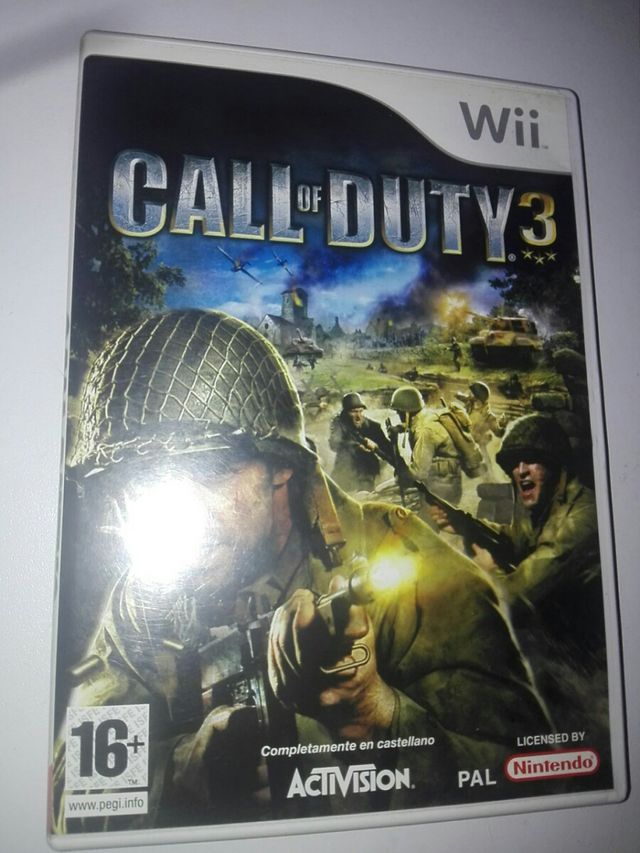 call of duty 3 wii
