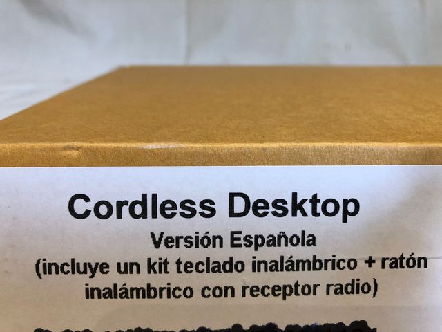 Teclado y cámara