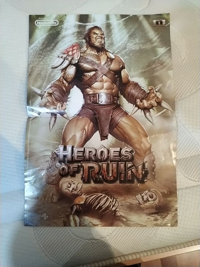 Poster reversibile di Heroes of Ruin