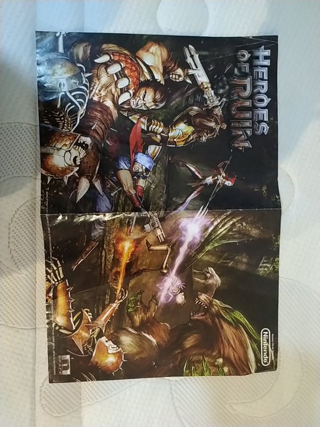 Poster reversibile di Heroes of Ruin