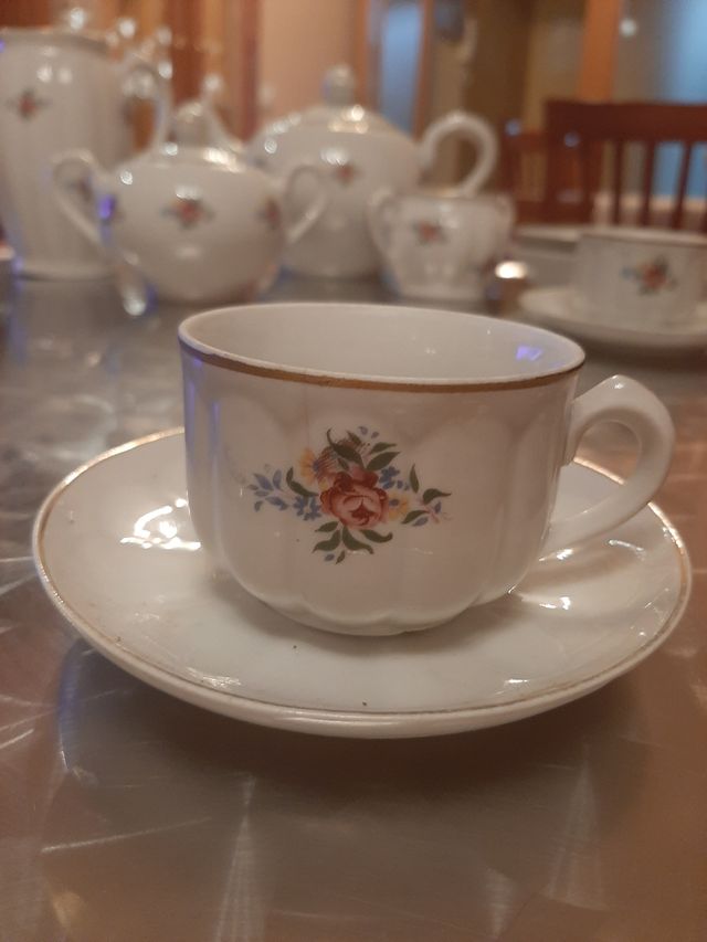 Juego de Café y Té , Santa Clara de los años 50 .