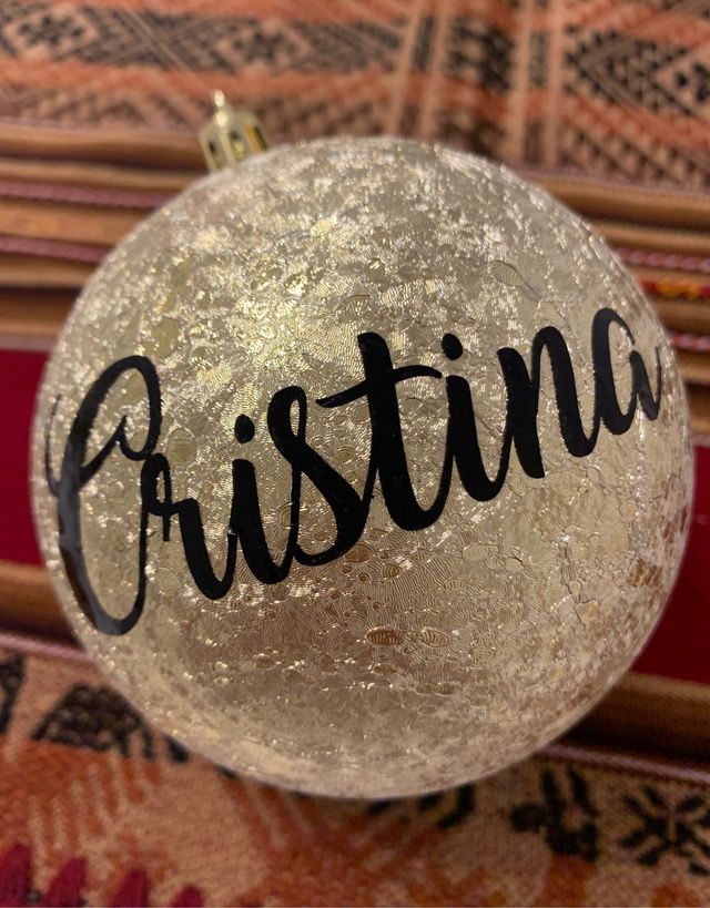 Bolas de Navidad personalizadas