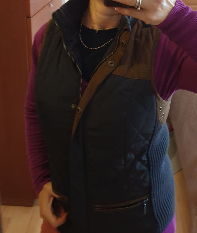 Chaqueta sin mangas.