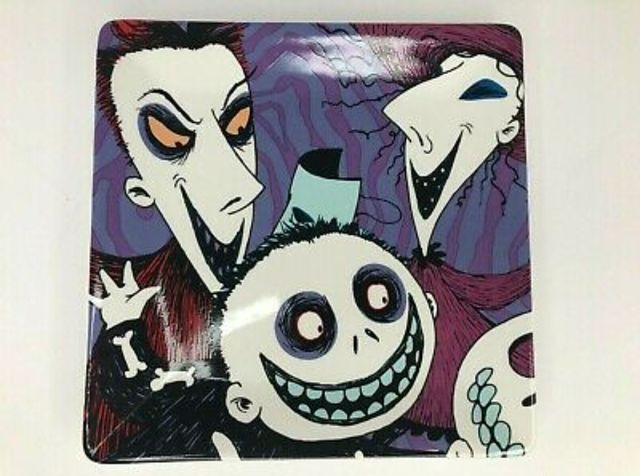 Set platos de Pesadilla antes de Navidad