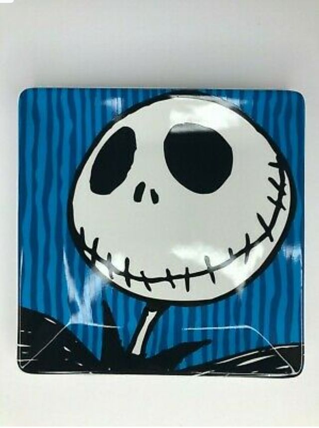 Set platos de Pesadilla antes de Navidad