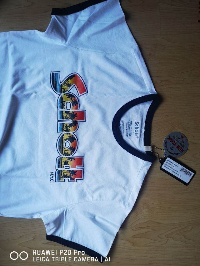 camiseta Schott NYC