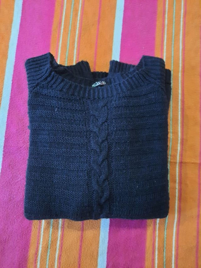 jersey azul marino talla L manga larga