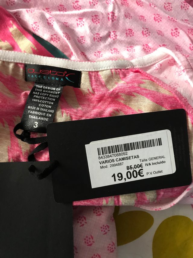 Camiseta Custo Barcelona.