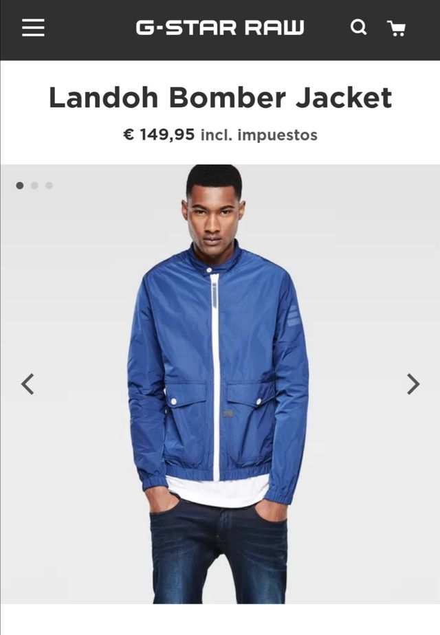 Cazadora G-STAR S estrenar. PVP 150€