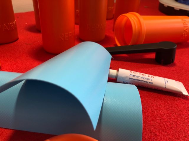 Kit reparación paddle surf y jayak de pvc