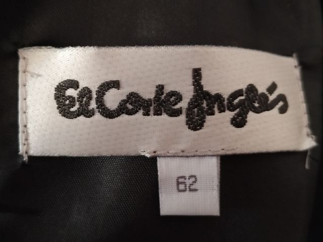 Blazer mujer negra T. 62 Corte Inglés