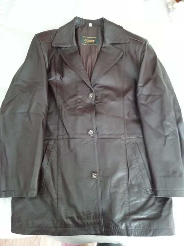 chaqueta de piel de hombre