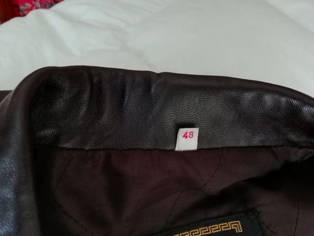 chaqueta de piel de hombre