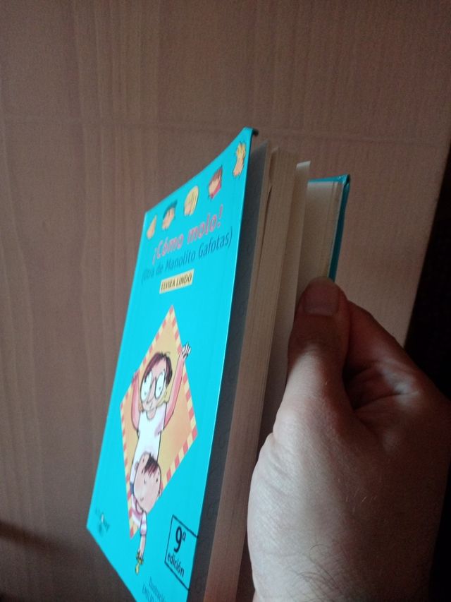 libro Manolito Gafotas "Como Moló" 
