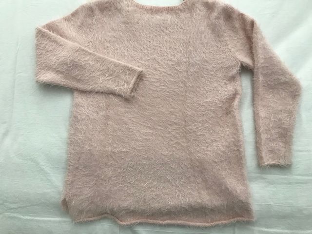 Suéter rosa de pelito H&M talla 10