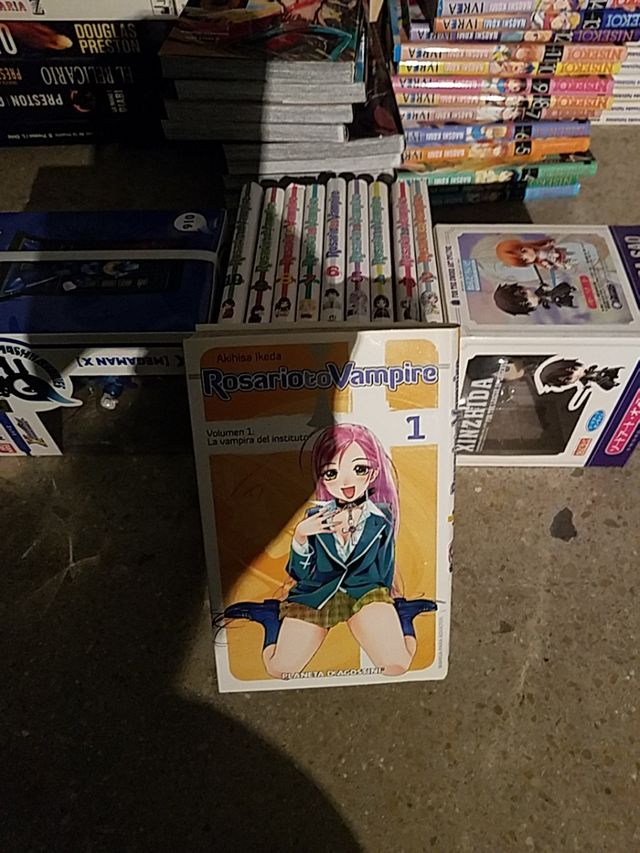 manga Rosario to vampire