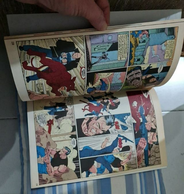 Comics El Castigador ¡Lucha en el Fuego!