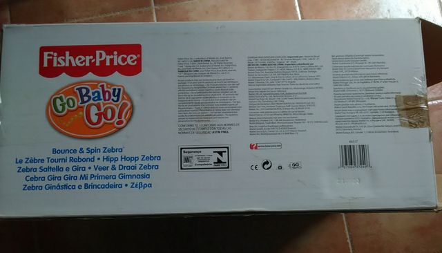 Cebra GIRA GIRA Fisher Price NUEVA