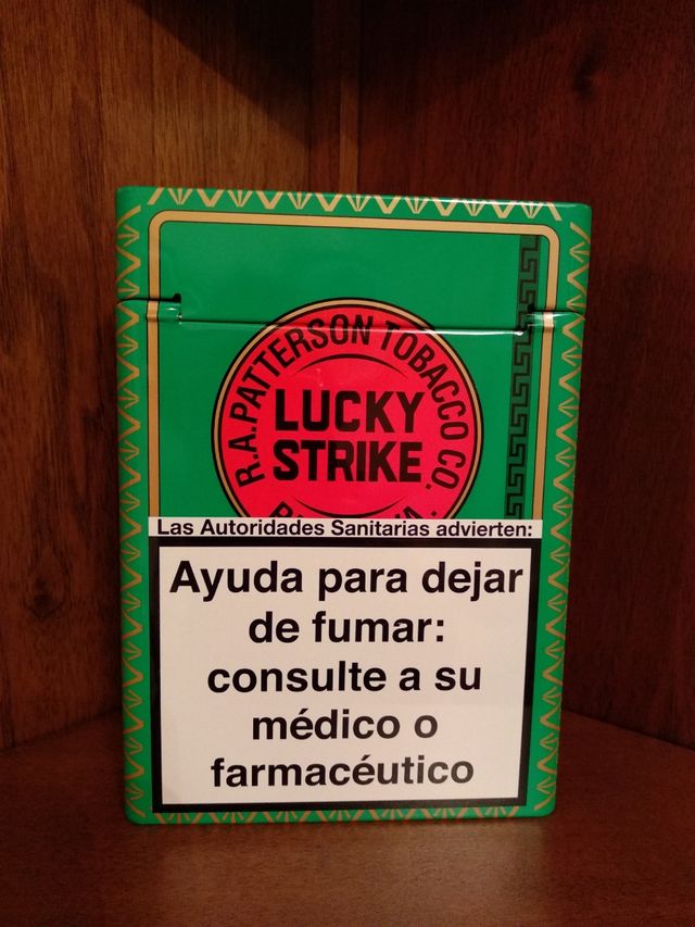 Caja metal Lucky Strike