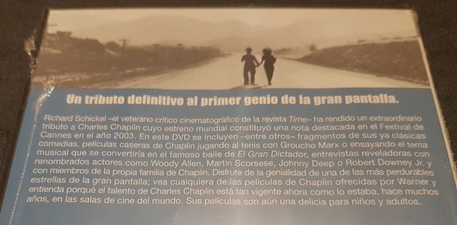 Charlie dvd nuevo vida y obra Charles Chaplin 2003