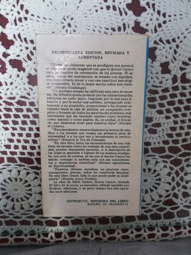 El libro del joven - Doctor Carnot