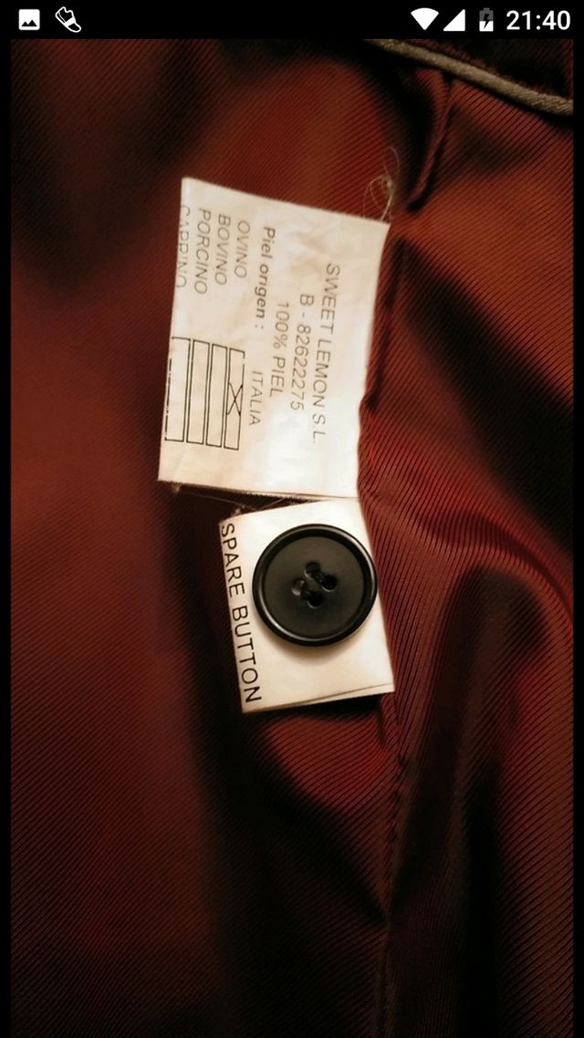 Abrigo de piel de mujer Negro