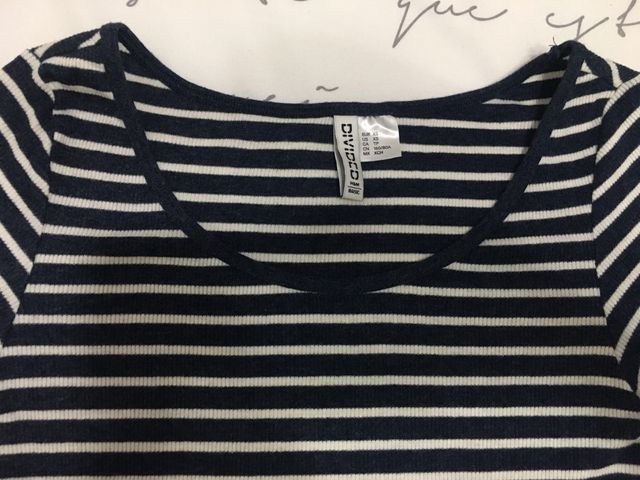 Crop top, H&M. Talla XS