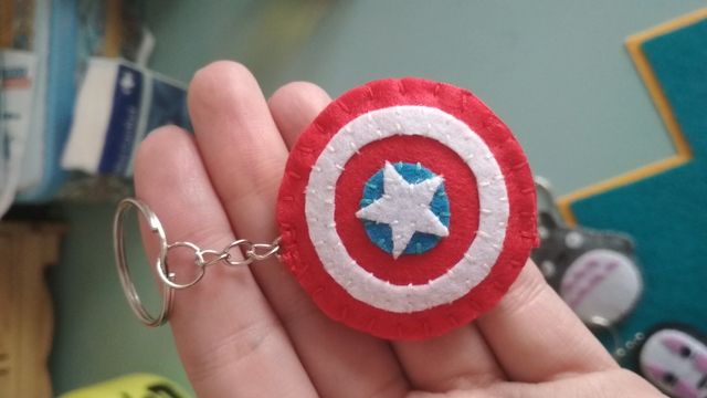 Llavero Capitán América