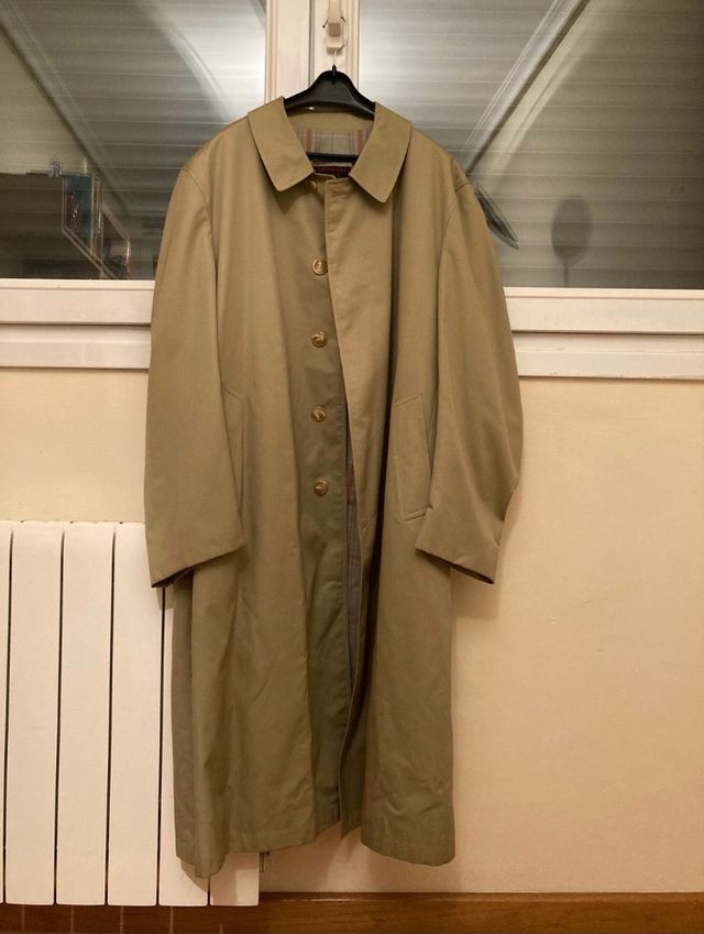 Gabardina nueva hombre