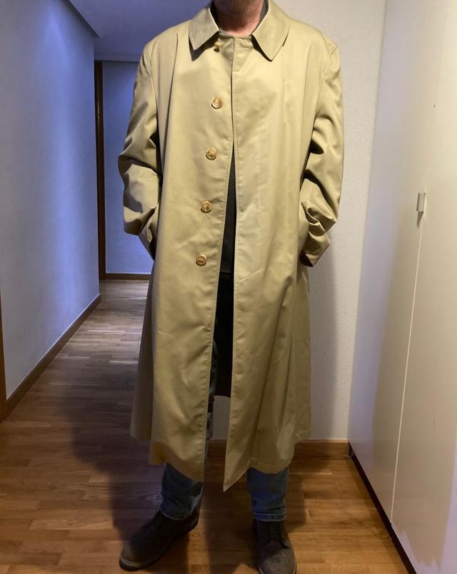 Gabardina nueva hombre