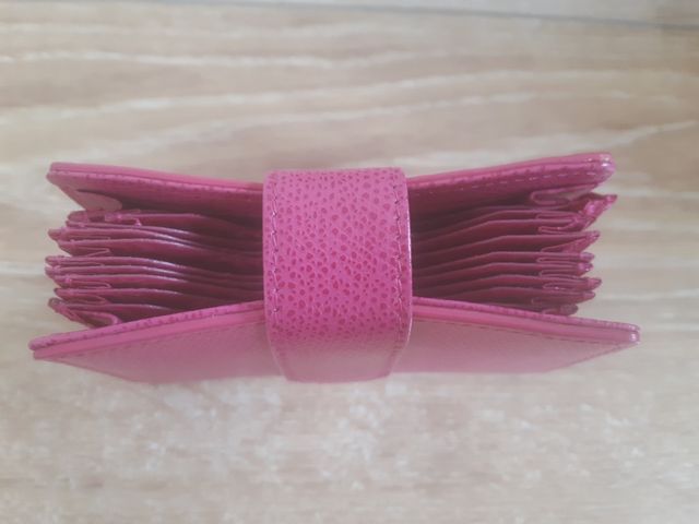 cartera tarjetero Salvador Bachiller fuxia