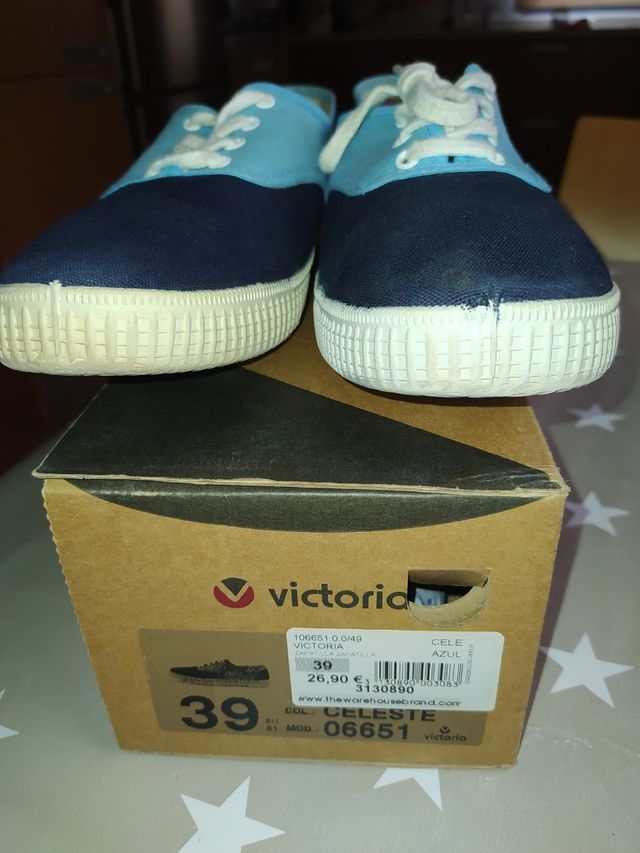 Zapatillas Victoria, número 39