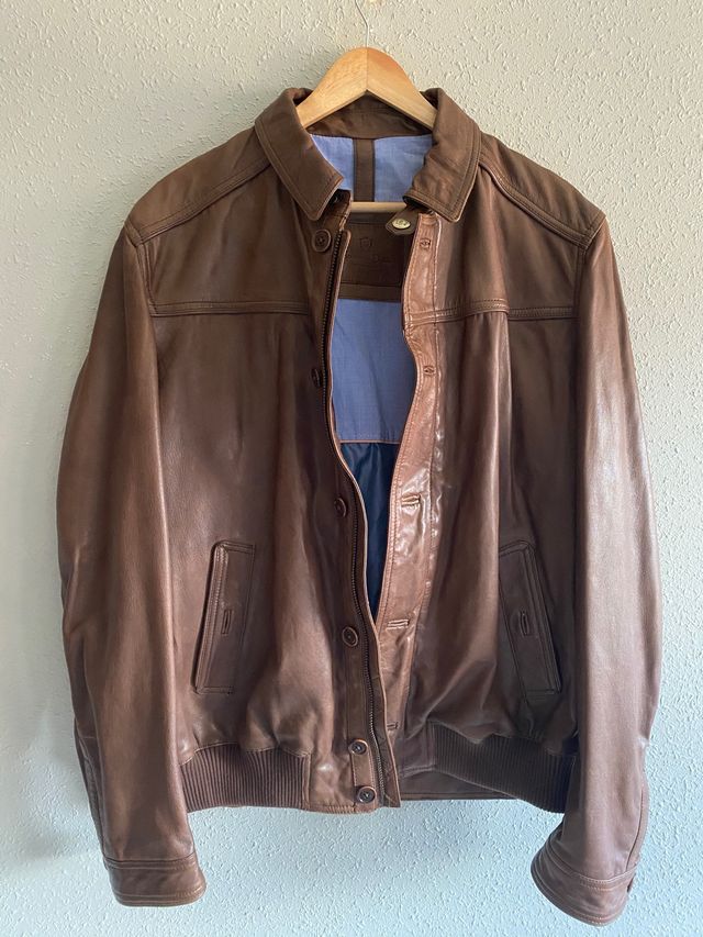 Cazadora de piel hombre (M. Dutti) A ESTRENAR