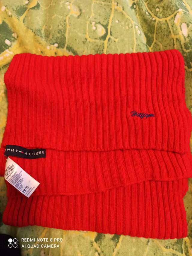 Bufanda Tommy Hilfiger Roja