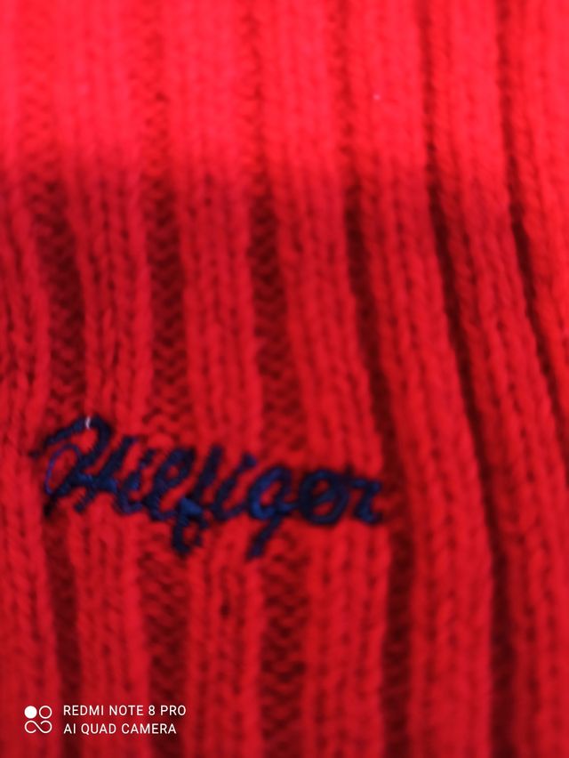 Bufanda Tommy Hilfiger Roja